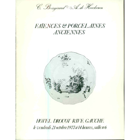 Faïences et Porcelaines Anciennes