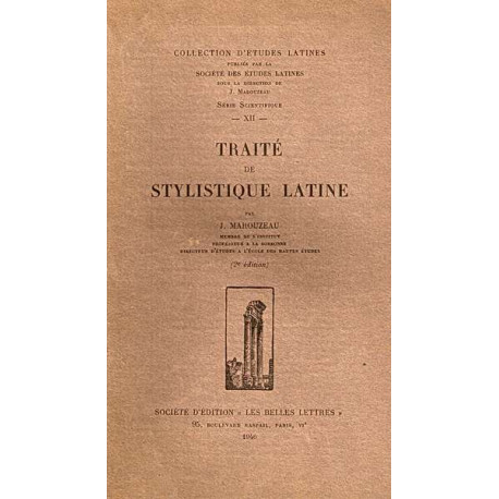 Traité de Stylistique latine