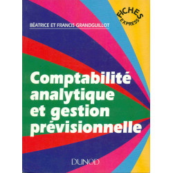 Comptabilité analytique et gestion prévisionnelle