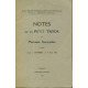 Notes sur un petit trésor de Monnaies Savoyardes et autres trouvé...