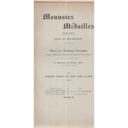 Monnaies Médailles Jetons