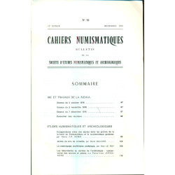 Cahiers numismatiques Bulletin de la Société d'etudes...