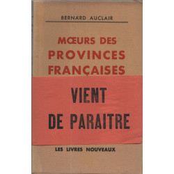 Moeurs des Provinces Françaises