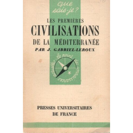 Les premières civilisations de la Méditerranée