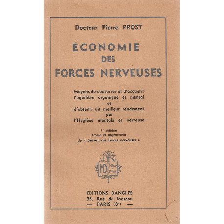 Economie et Forces Nerveuses