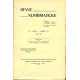 Revue Numismatique . Vie série -Tome VII . Centenaire de la...
