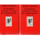 Vocabulaire technique et critique de la philosophie 2 volumes