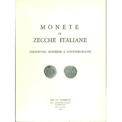 Monete di Zecche Italiane.Mediovali moderne e contemporanee