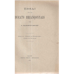 Essai sur les Ducats Briançonnais