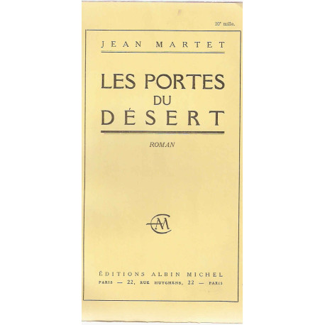 Les Portes du Desert