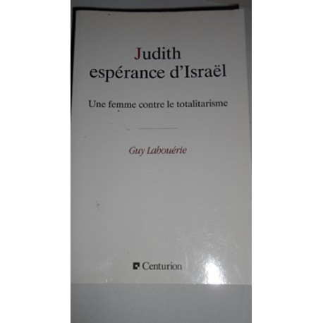 Judith espérance d'Israël