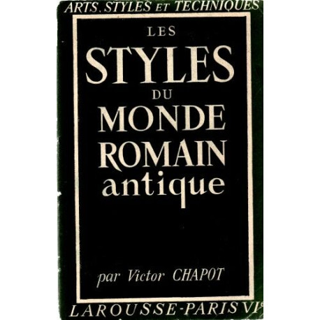 Les styles du Monde Romain antique