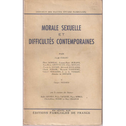 Morale Sexuelle et Difficultes Contemporaines