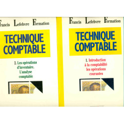 Technique comptable Tomes 1 et 2. 1.Introduction à la comptabilité...