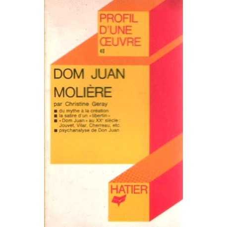 Molière - Dom Juan