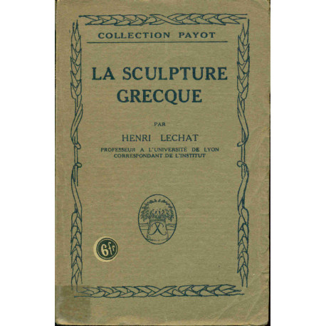 La Sculpture Grecque
